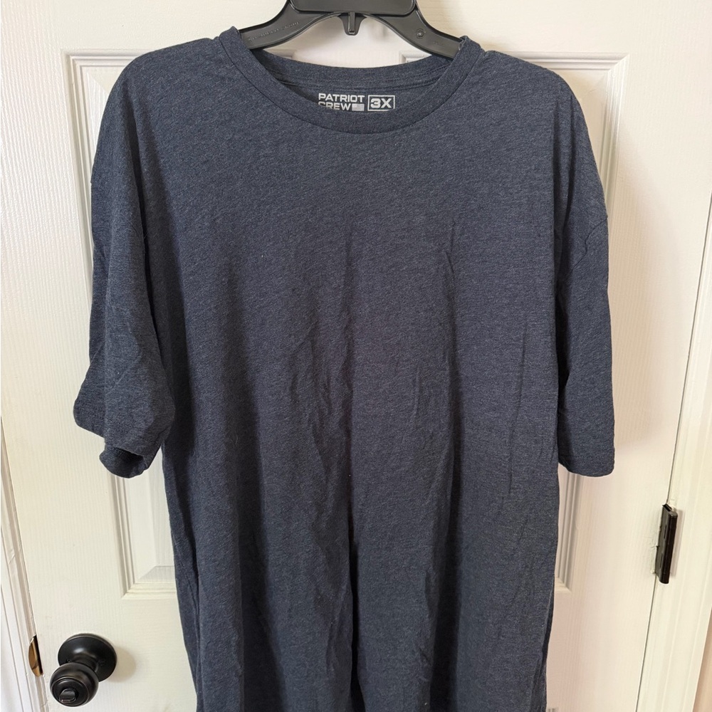 Men's Dark Blue Short Sleeve Tee
